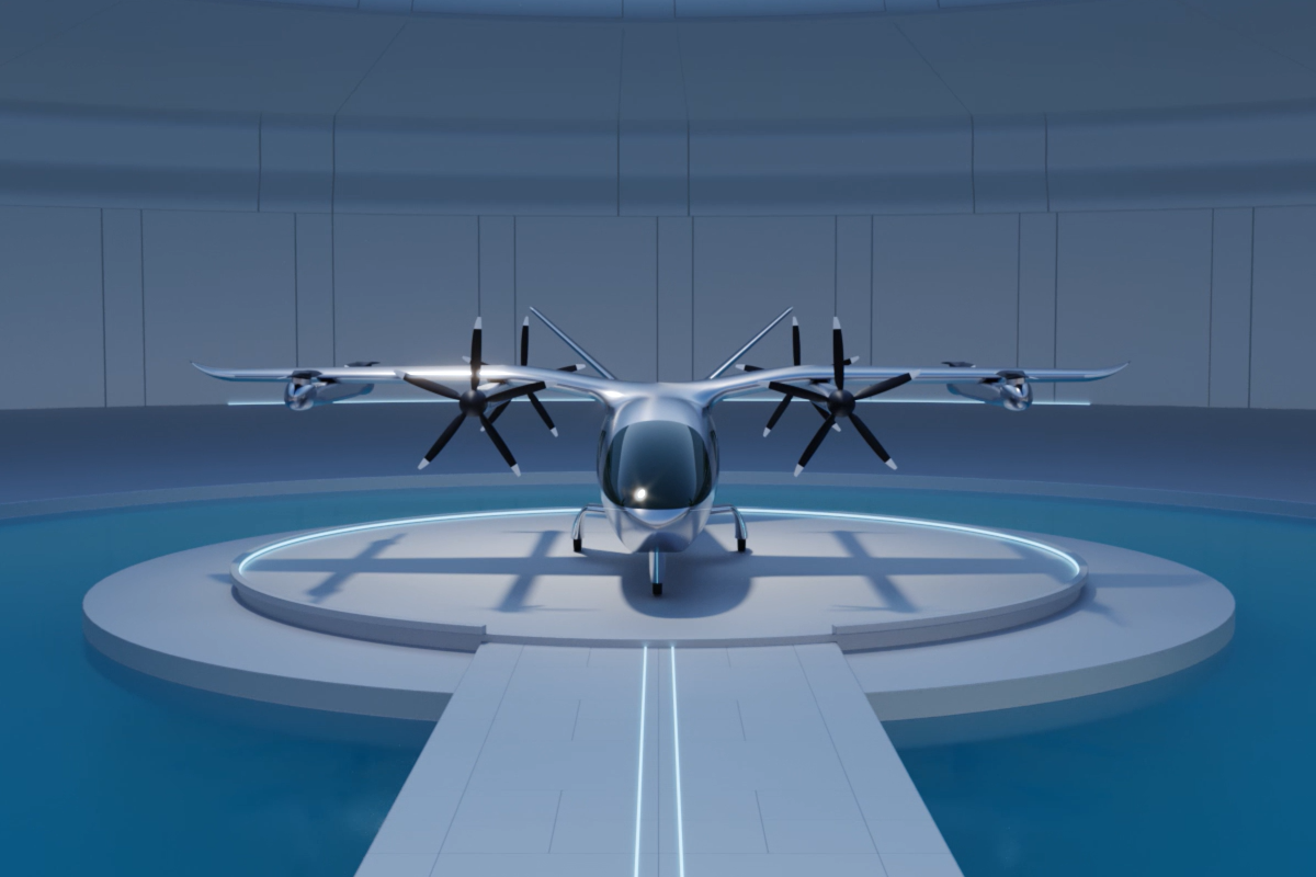 DF3000 long-range passenger hybrid-electric VTOL concept design aircraft DF3000 long-range passenger hybrid-electric VTOL concept design aircraft